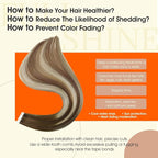 Full Shine Balayage Tape in Human Hair Color 4/27/60/8 Brown Ombre Blonde Highlight Remy Hair Extensions Real Human Tape in 12Inch 30Gram Seamless Invisible Skin Weft for Women 20Pcs Soft Straight