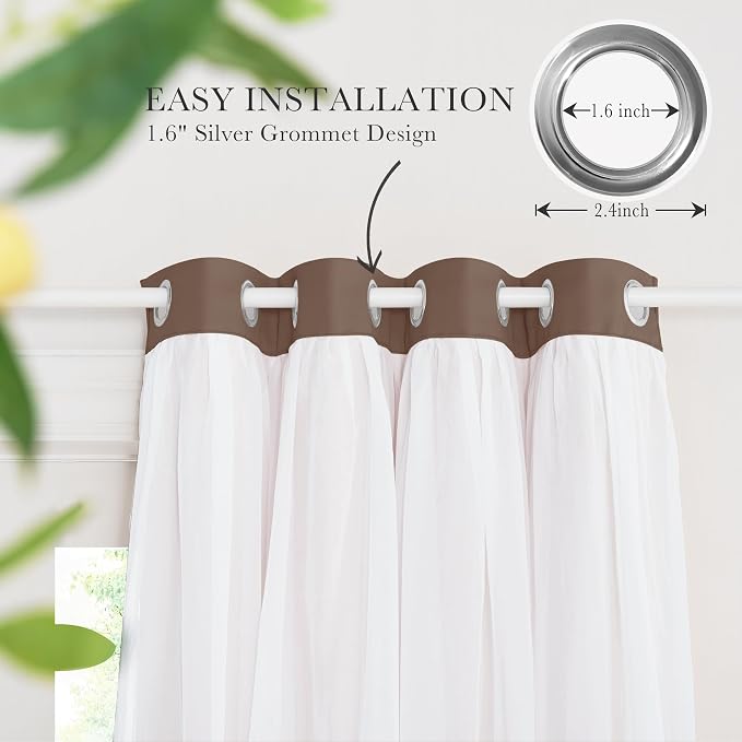 PONY DANCE Window Curtains & Drapes, 52 W x 84 L in - Image 8