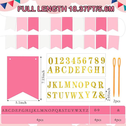 Mooliwe 171 Pcs DIY Custom Banner Kit Make Your Own Customizable Sign - Image 2
