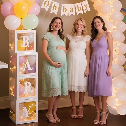 Ledido Baby Boxes with Letters & Fairy Lights - Image 6