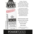 POWERTOOLS Gray Oxidizing Drops - Covers Resistant Gray Hair, Adds Depth and Shine to Any Hair Color (1 Fl Oz, Liquid, Gray, Gray)