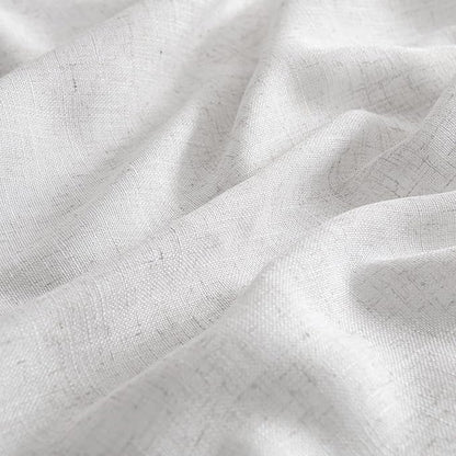 MIULEE Bleached Linen Kitchen Curtains 24 Inches Length 2 Panels Farmhouse | - Image 6