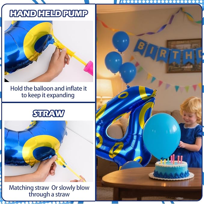 40 Inch Large Vibrant Foil Balloons - Image 3