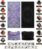 Headband Neck Gaiter Head Wrap Headwear Face Mask Magic Scarf Bandana for Men and Women