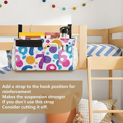 Bedside Caddy Hanging Bunk Bed Caddy Bed Organizer Hanging Pocket - Image 6