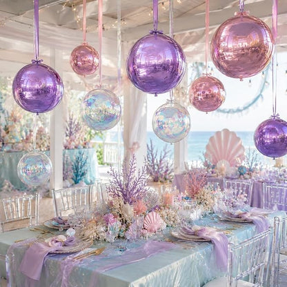 Iridescent Pink Purple Balloons - Image 6