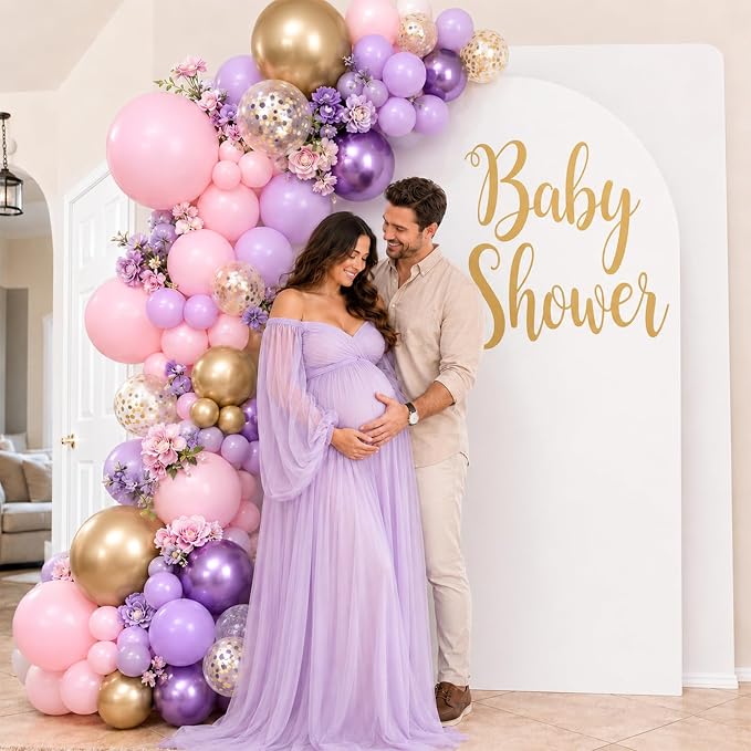 Pink and Purple Balloons - Image 7