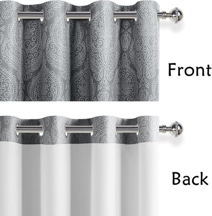 DWCN Ombre Blackout Curtains for Bedroom - Image 4