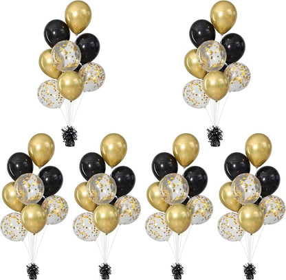Black Balloon Weights Pack of 6 - Image 7
