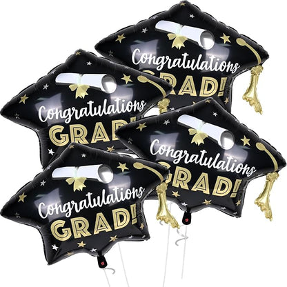 Graduation Cap Balloons, Graduation Decorations 2026 by Jobkoo