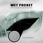 Weekender Duffel Bag with Shoe Compartment And Wet Pocket-Luggage Everyday Overnight Bag for Men and Women Travel-Carry On Gym Bag