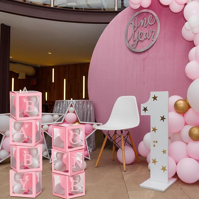 Thyle 12 Pcs Transparent Balloon Boxes Clear Balloon Boxes - Image 5