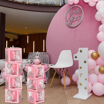 Thyle 12 Pcs Transparent Balloon Boxes Clear Balloon Boxes - Image 5