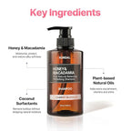 KUNDAL Honey & Macadamia / Cherry Blossom, Natural Protein Hair Care for Frizz Control & Elasticity | Cherry Blossom , 500ml (Pack of 2), Stocking Stuffers