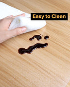 Clear Frosted Floor Mat, PVC Durable Anti-Scratch Floor Mat (20"x 28")