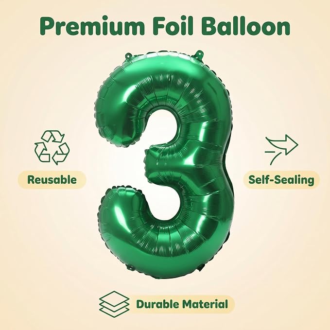 YPSelected 32 Inch Large Foil Helium Number Balloon Birthday Wedding Party 0-9 - Image 7