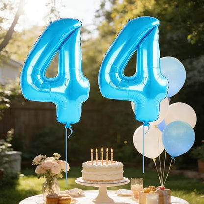 40 Inch Number 44 Balloons for 44th Birthday Party Decorations, 0-100 Jewelry - Image 3