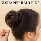 YGDZ 400 Counts Bobby Pins Bun Hair Pins Set, 2inch Bobby Pins for Women, 2.36inch U Shaped Hair Pins for Buns, 5 Colors Brown Blonde Black Hair Accessories for Hair Styling