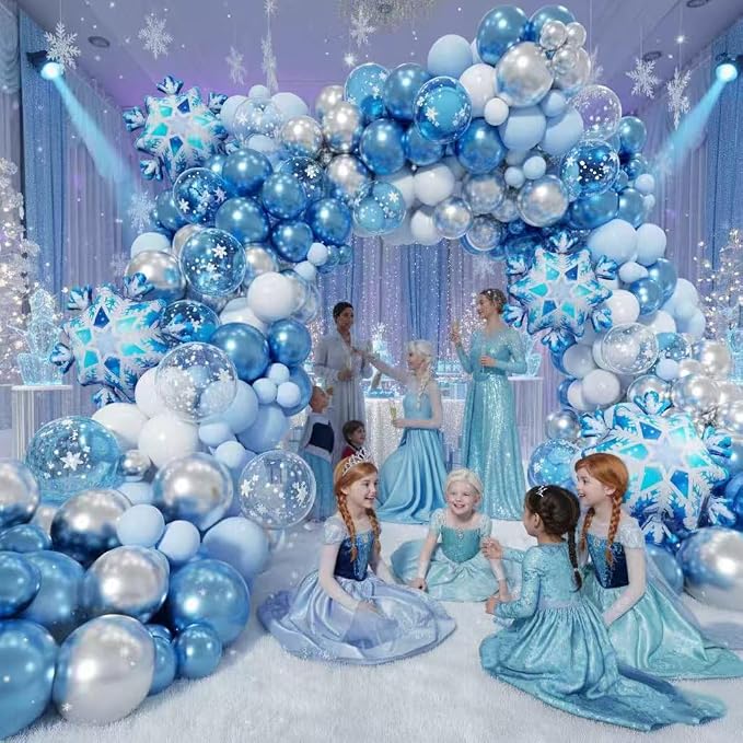 Frozen Balloons Garland Arch Kit - Image 4