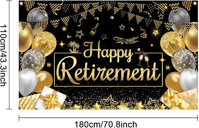 Mocsicka Happy Retirement Banner - Image 6