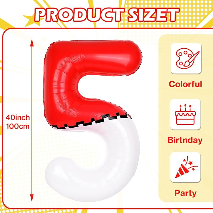 40 Inch Large Vibrant Foil Balloons - Image 2