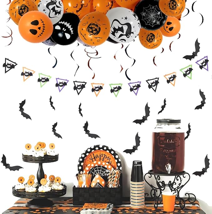 Halloween Decoration Balloons, Yard Backdrop Party - Image 3