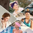 12 Pcs Stretchy Sport Headbands for Women,Absorbed Sport Headband Soft Twist Knotted Headbands for Yoga, Workout Daily Life