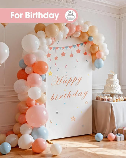 Pureegg Arch Backdrop Stand and Cover Set, 6.6 ft, Celebrations, Easy Assembly - Image 6