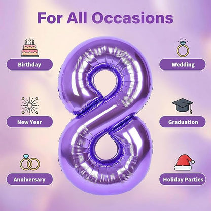 Number Balloons for Birthday Decorations - Image 5