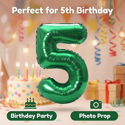 YPSelected 32 Inch Large Foil Helium Number Balloon Birthday Wedding Party 0-9 - Image 5