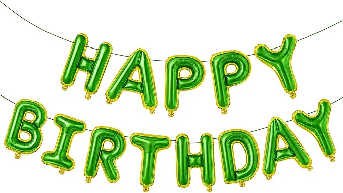 Street Theme Birthday Party Decorations, Friend Happy Birthday Balloons Banner by Lcoor