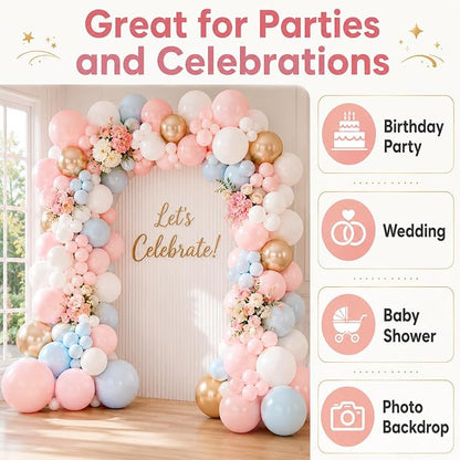 15 Pack Balloon Arch Clips, 3.5" Clear Spring Clamps - Image 7