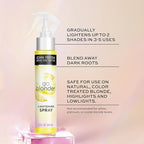 John Frieda Go Blonder Lightening Spray, Gradually Lightens Blonde Color, For Natural or Color-Treated Hair, Formulated with a Citrus Bontanical Blend, Paraben Free, 3.5 Oz, Pack of 2