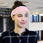 4pcs Spa Headbands for Women Adjustable Elastic Facial Hairbands Non-slip Makeup Wash Face Exercise Head Wraps Soft Hair Accessories