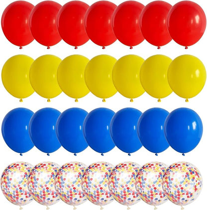 Balloons Red Blue Yellow, 12 Inch Primary Color Helium Balloons - Image 9