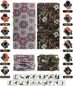 Headband Neck Gaiter Head Wrap Headwear Face Mask Magic Scarf Bandana for Men and Women