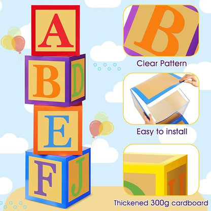 ReliThick 6 Pcs Custom Letter Toy Inspire Party Boxes - Image 3