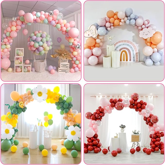 Balloon Arch Kit, Adjustable 10FT Wide & 8FT Tall Balloon Arch Stand Kit - Image 4