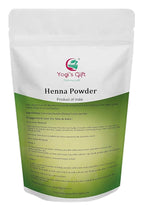 YOGI'S GIFT Henna Powder for Hair Color/Dye (500 Grams /1.1 Lb) - 100% Pure & Natural Red Hair Color - With High Lawsone Content - For Normal Hair, Red Hair Color - Includes FREE GLOVES and HEAD CAP