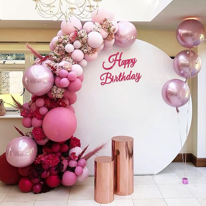 TONIFUL Happy Birthday Sign for Backdrop - Image 6