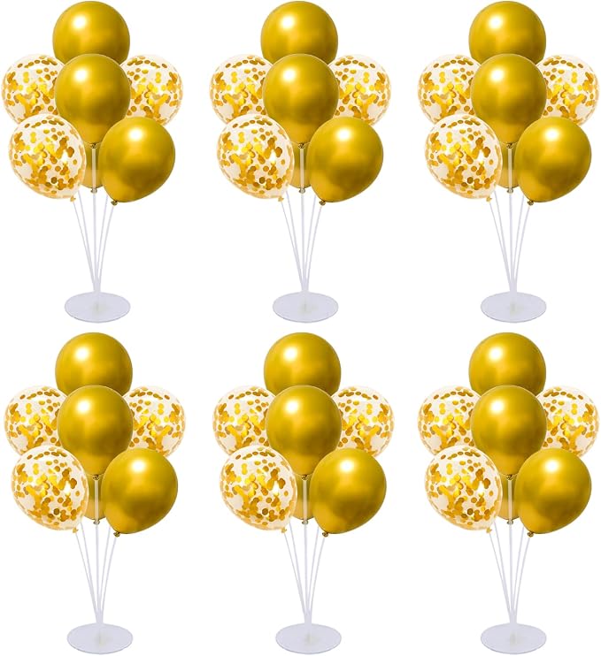 6 Set Balloon Stand Kit for Table Centerpieces by Unknown