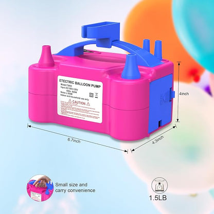 IDAODAN Electric Balloon Pump, Portable Electric Balloon Blower Machine - Image 5