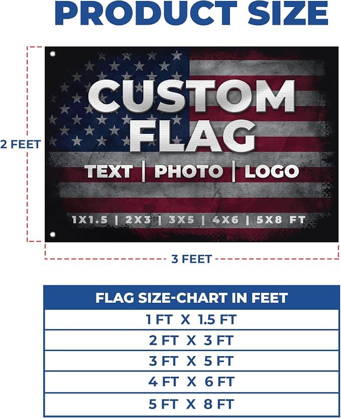 Custom Flag by DreamController; Personalized Outdoor Flag - Image 2
