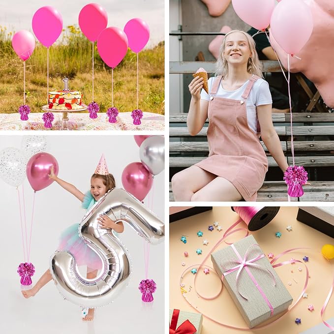 24 PCS Balloon Weights Metallic Anchor, Balloon Holder Heavy Weights | - Image 7