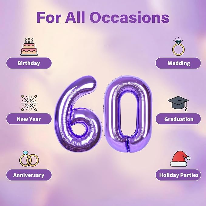 Number Balloons for Birthday Decorations - Image 5