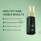 Korean Scalp Intensive Hair Growth Serum｜Biotin & Panthenol Leave-In Ampoule for Hair Loss, Thinning Hair, Scalp Hydration & Strengthening (2.02 fl oz)