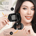 RC ROCHE 6 Pcs Flat Claw Hair Clips for Women Thick Hair French Round Duckbill Square Secure Strong Hold Grip Clamps Barrettes Curved No Slip No Crease Styling Cute Extra Jumbo XL, Large Black