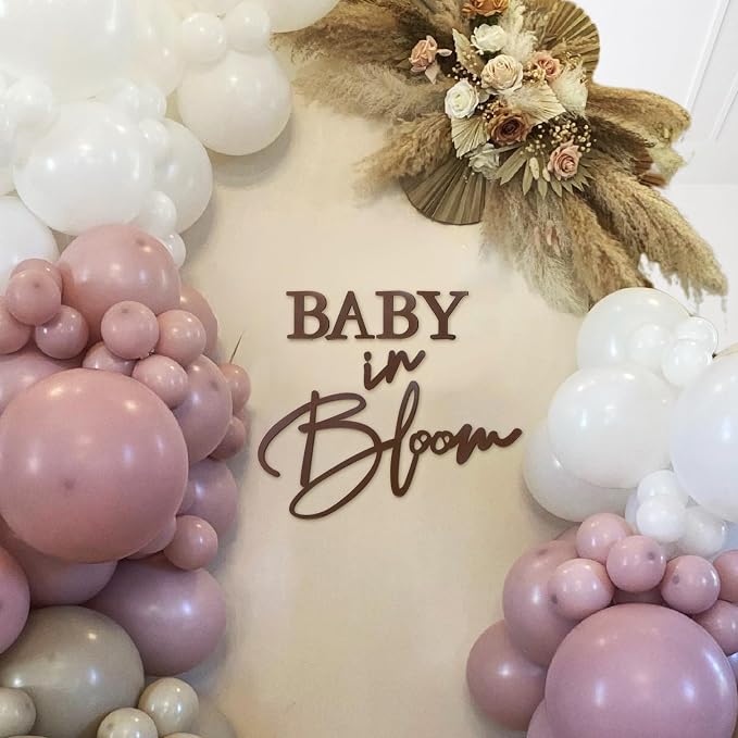 Baby in Bloom Sign by MASTRON