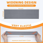8PCS Summer-Exclusive Non Slip Sports Elastic Soft Running Fashion Headbands Absorb Sweat for Women & Men Working Out, Travel