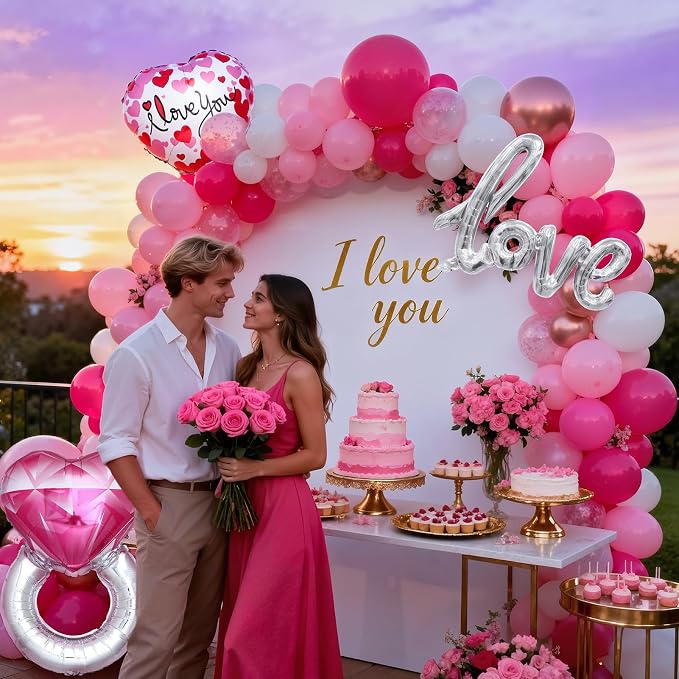 Valentines Day Balloon Arch Kit - Image 7